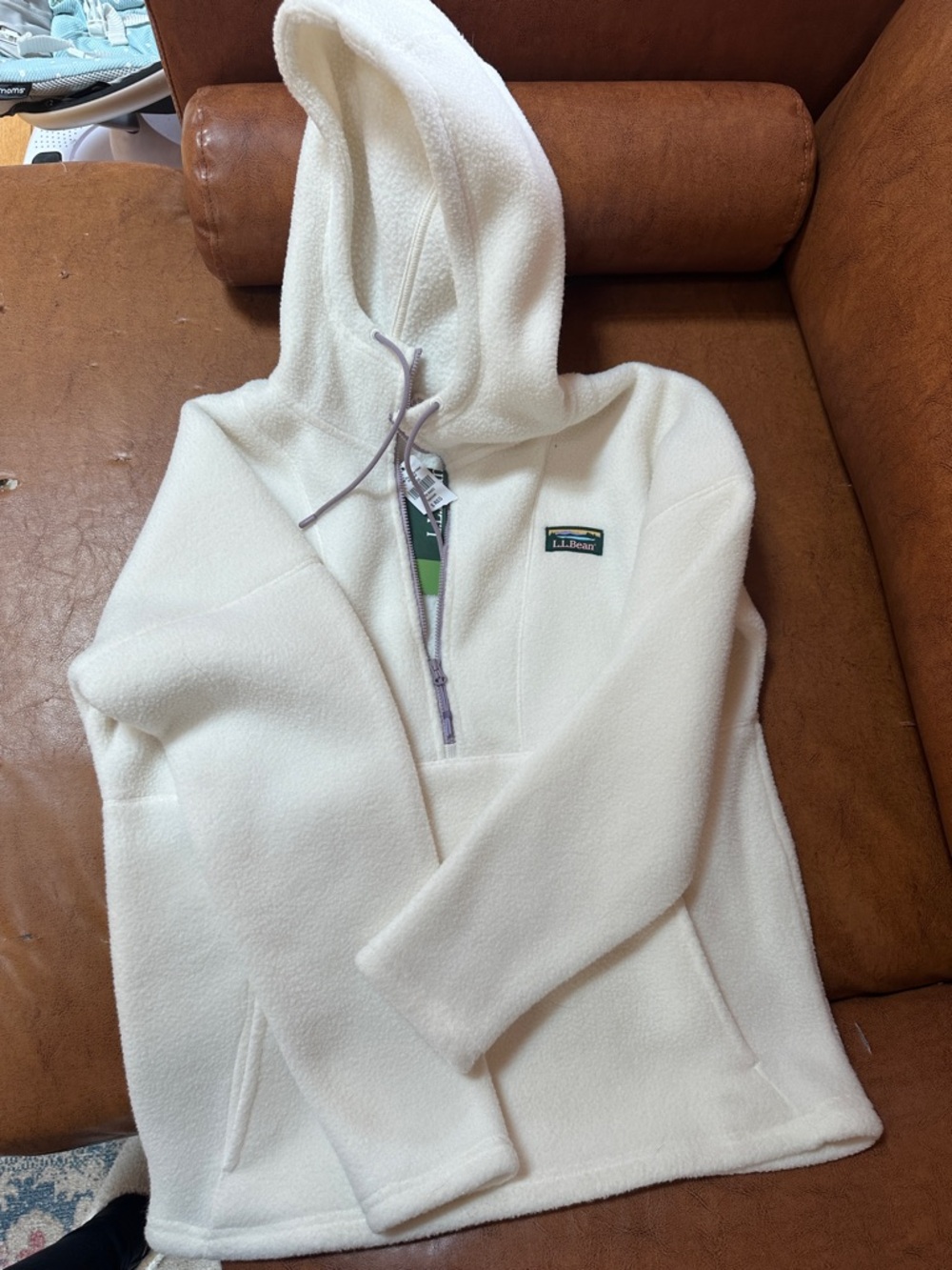 L.L. Bean Katahdin Fleece Half-Zip Pullover